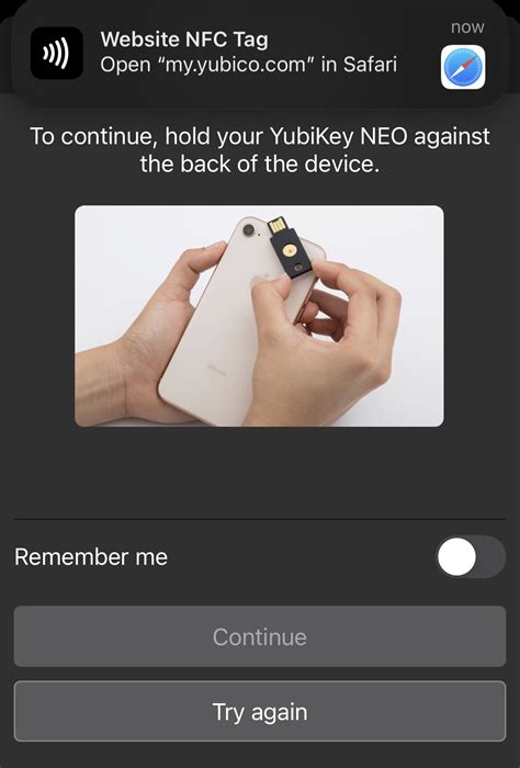 not supported application for this nfc tag|yubikey not working on iphone.